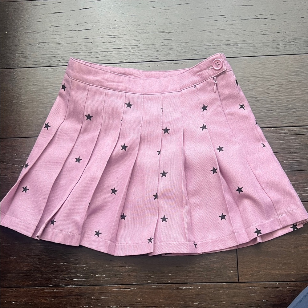 Forever 21 Pink Star Mini Skirt